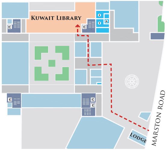 how to find us - library